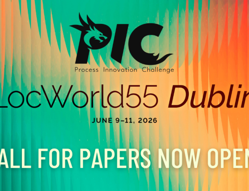 Call for Papers for The Process Innovation Challenge at LocWorld55 Dublin Is Now Open!